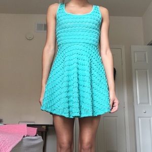 Teal dress